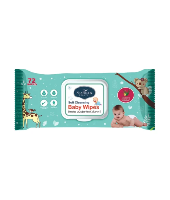 Seabird Baby Wipes Enriched With Vitae & Aloe